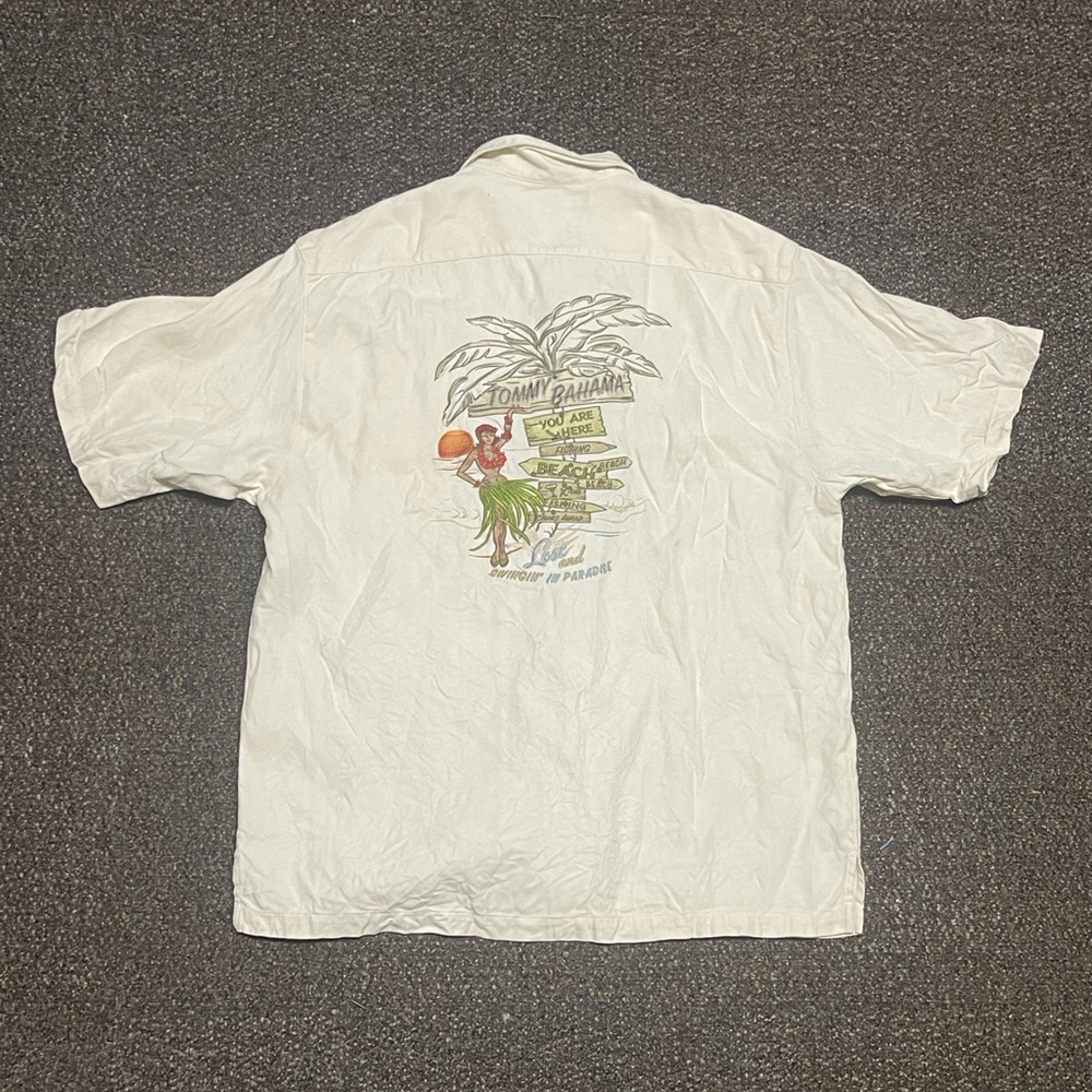 Tommy Bahama lightweight button up - Large